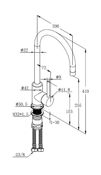 APELL AP6020CP, copper 