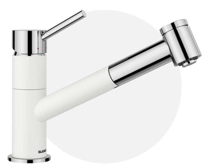 BLANCO KANO-S, HD,VARIO,be /krom, izgled Silgranit, 527964
