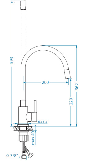 ALVEUS JANA BLACK-CHR FLEX VO 1150788