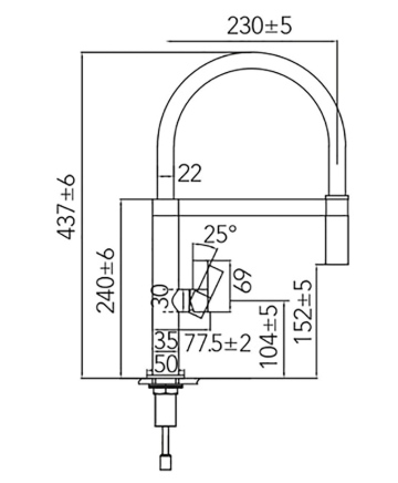 CARESSI CA1112I Inox 113520759