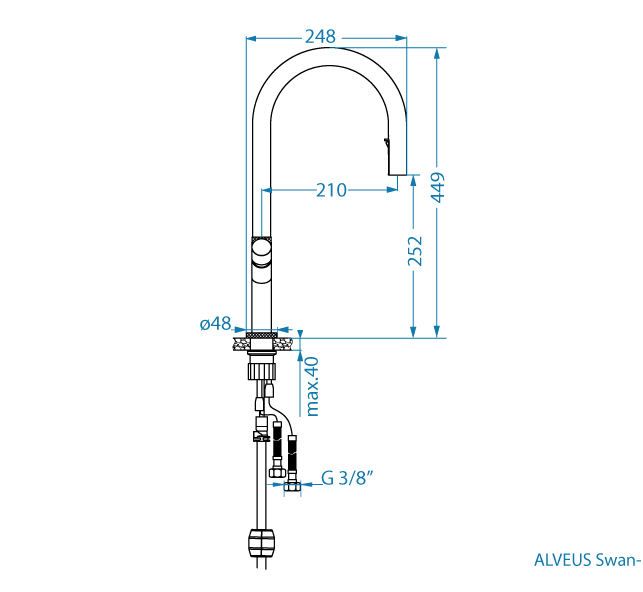 ALVEUS SWAN GOLD 1150776