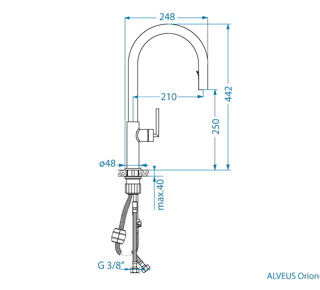 ALVEUS ORION-P BLACK 1150895