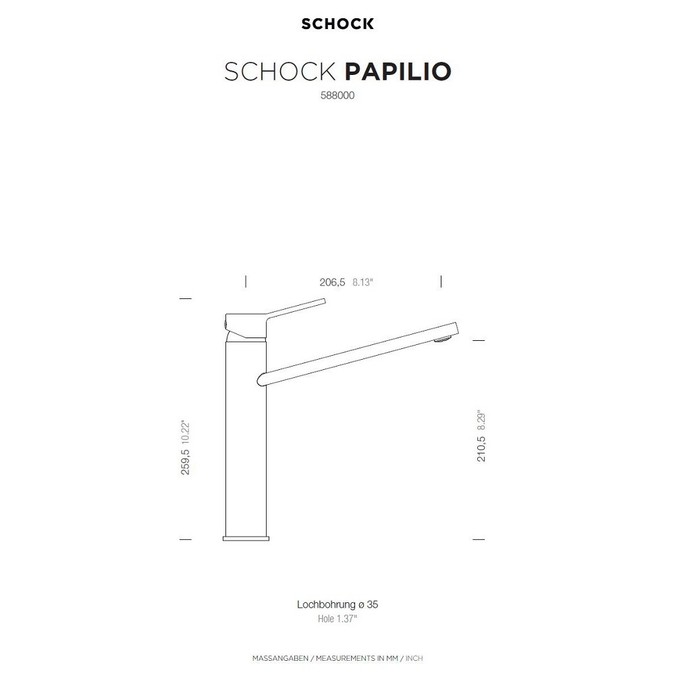 SCHOCK PAPILIO 588000BRO