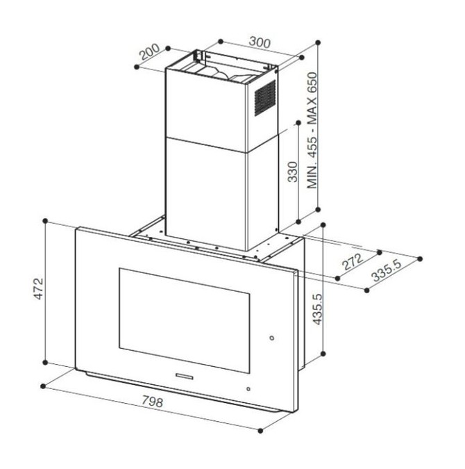 FABER K AIR-TOUCH KL A80