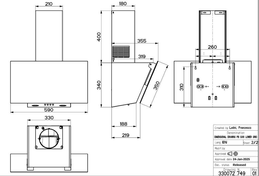 FABER VERTY BK A60