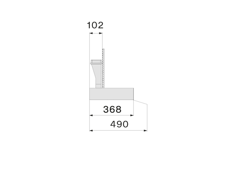 FALMEC SHELF BLACK 120 _