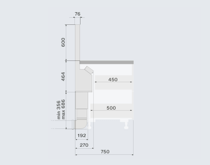 FALMEC AIR WALL - LEVI ELEMENT 150