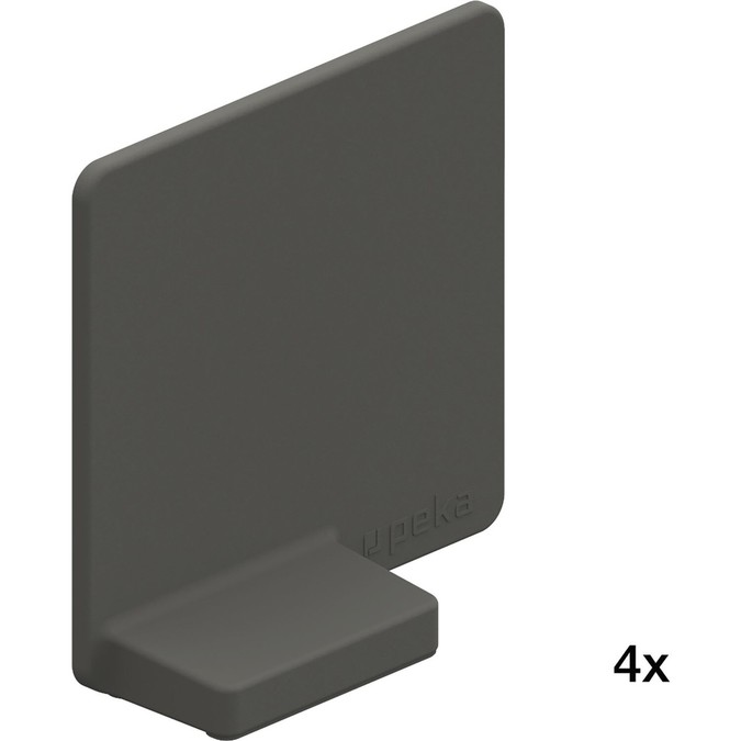 PEKA set magnetnih delilikov - antracit