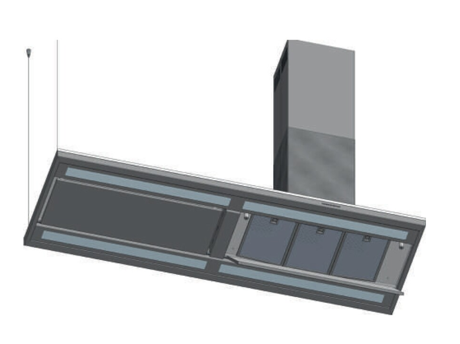 FALMEC LUMEN 175 LEVO,NRS 800 m3/h