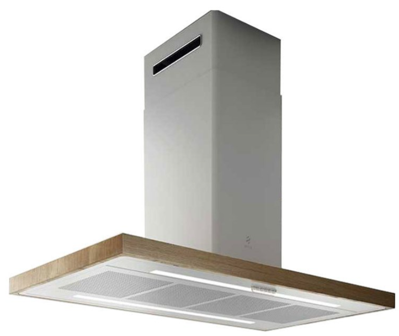 ELICA BIO ISLAND WH/A/120X53 ROVERE