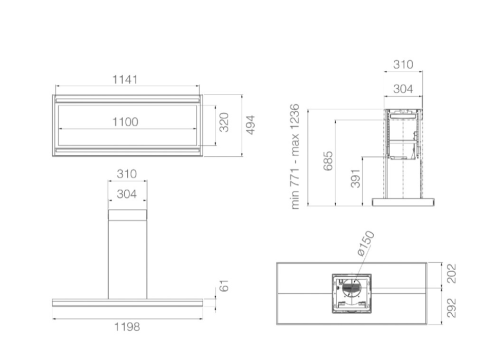 ELICA ELEMENT ISL IXBL/A/120