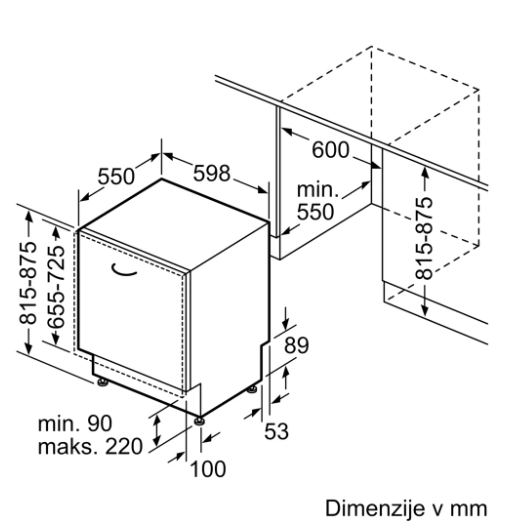 BOSCH SMV2HVX02E