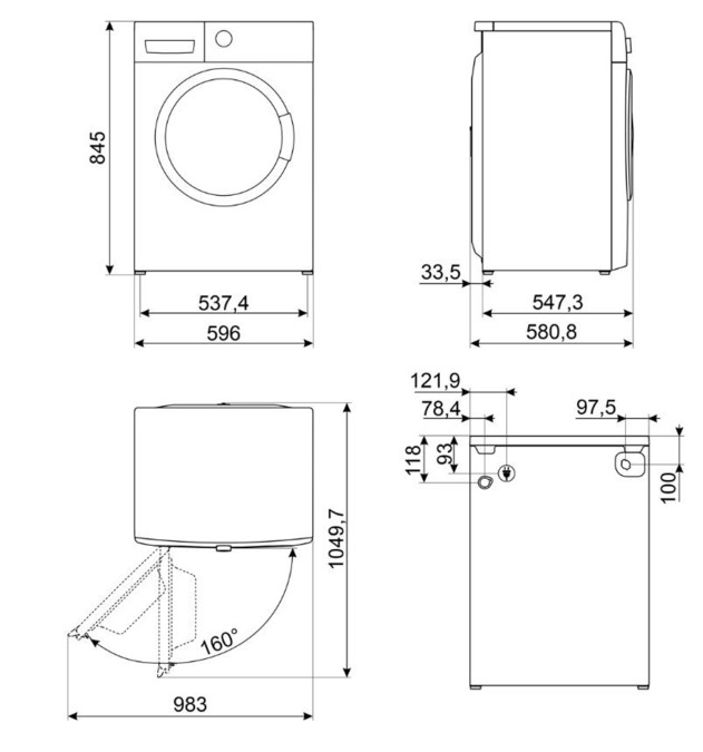 SMEG WNP84SEAIN