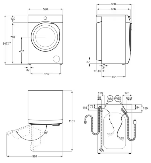 ELECTROLUX EW7WP361S