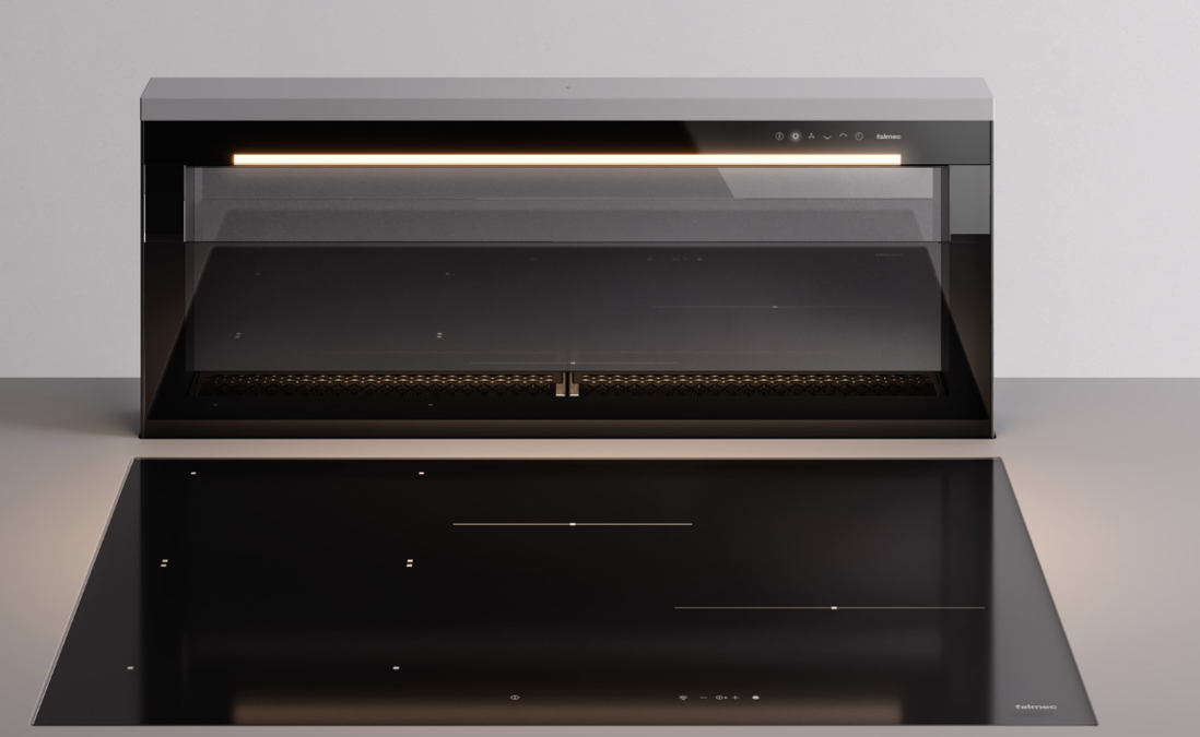 FALMEC  Level Invisible - Work 120 cm Satin black 1000 m3/h