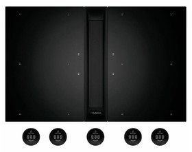 Sestavljive kuhalne plošče z napo