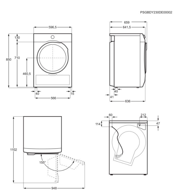 ELECTROLUX EW6D295GE