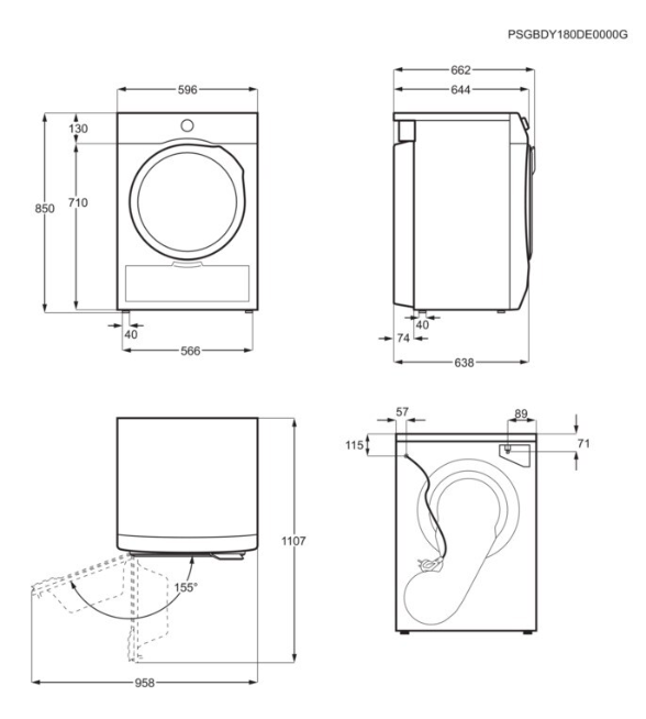 ELECTROLUX EW6D384AE