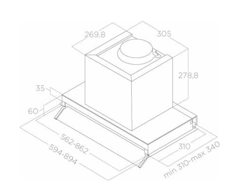 ELICA BOXIN ADVANCE IX/A/120