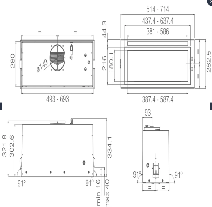 ELICA Akc.LANE SENSOR BLMAT/A/52