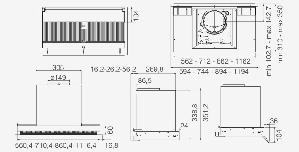 ELICA BOXIN ADV DRY IX/A/60
