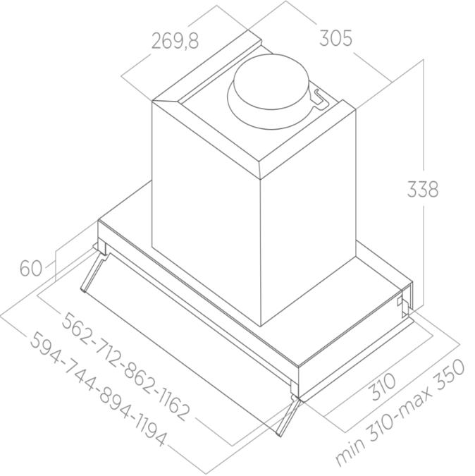 ELICA Akc.BOXIN ADV PLUS BLMAT/A/90