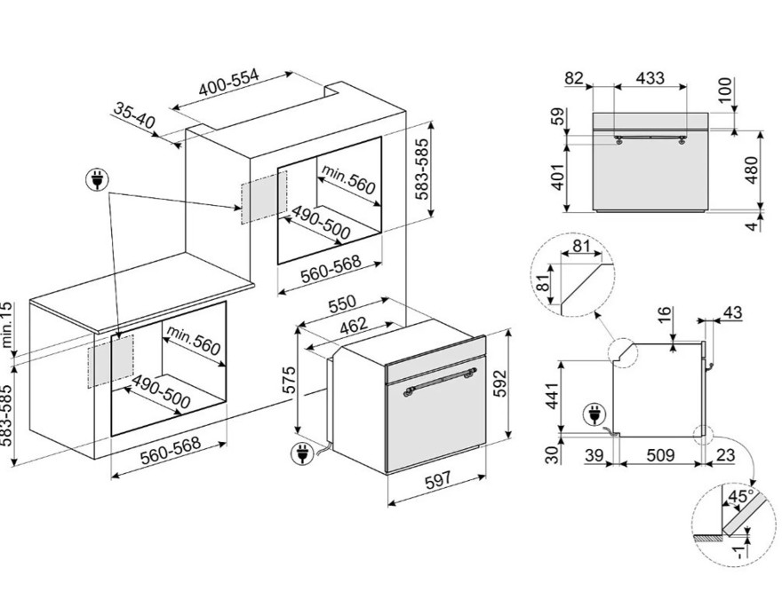 SMEG  SFP67C1TPO