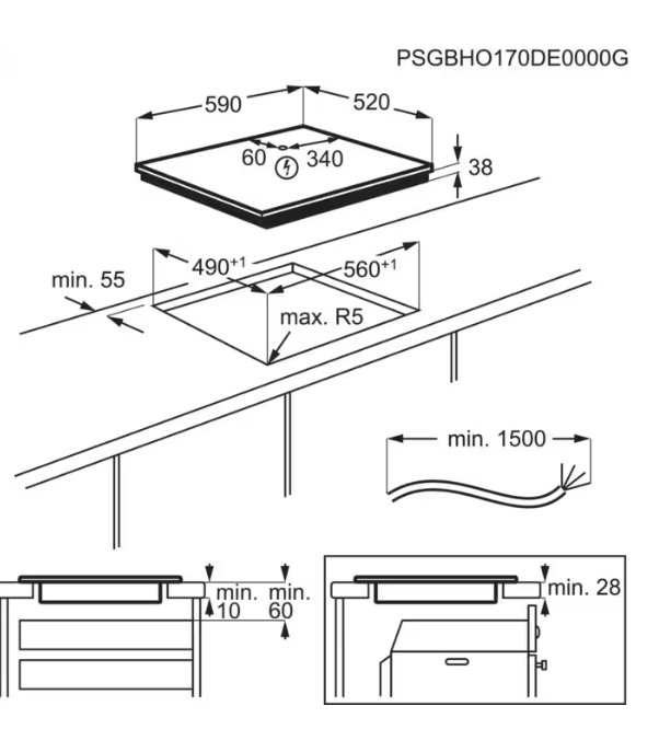 ELECTROLUX EHF6240IOK