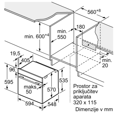 BOSCH HBG536ES3