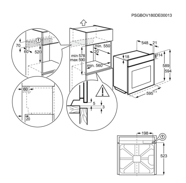 ELECTROLUX KOCBP39H