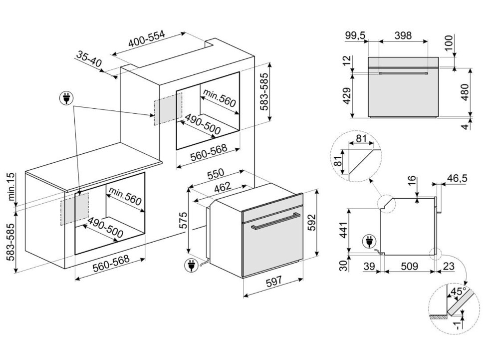 SMEG SO6401S2B