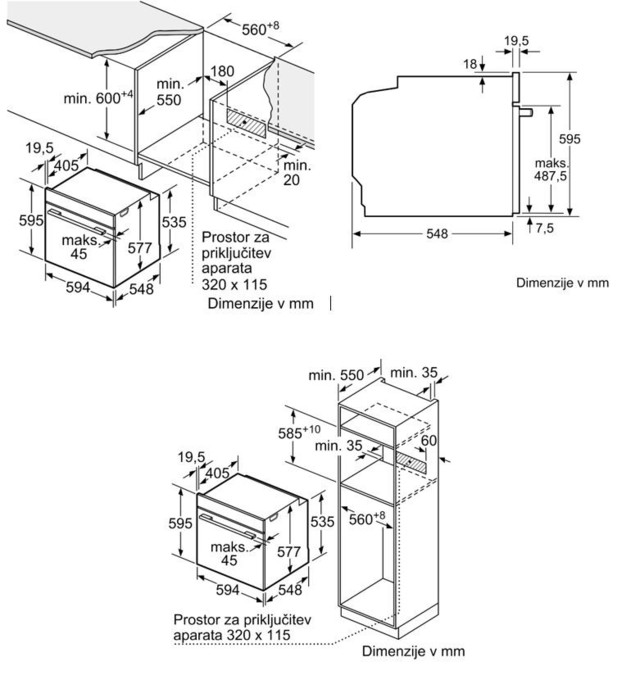 BOSCH HBG7784B1