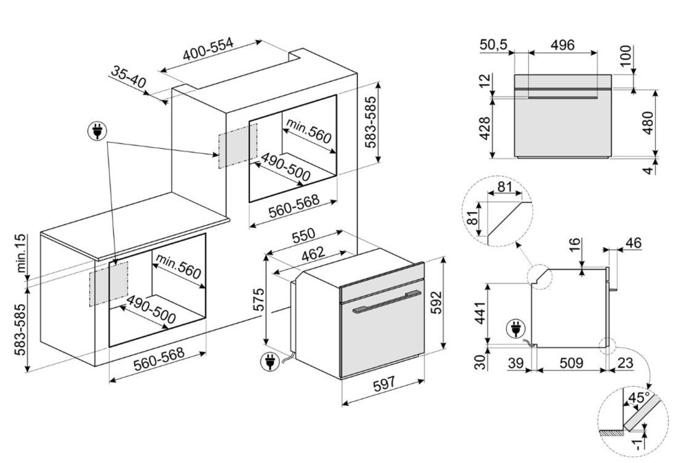 SMEG SOP6101TB3