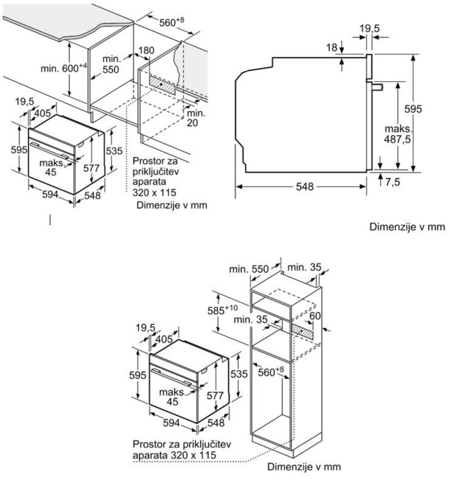 BOSCH HBG7764B1