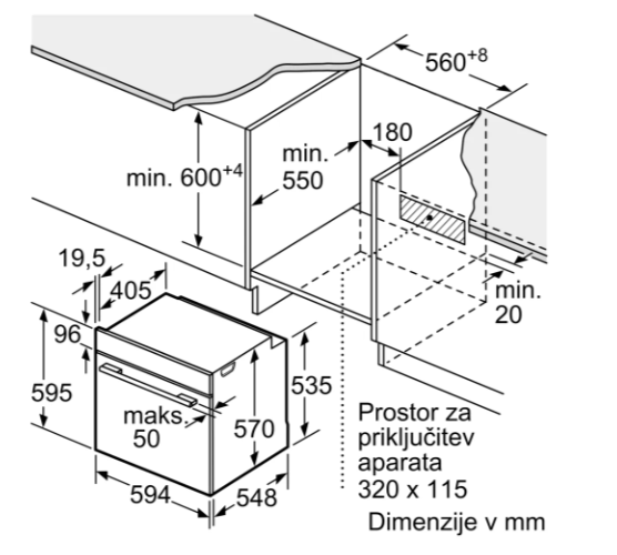 BOSCH HBG578EW3