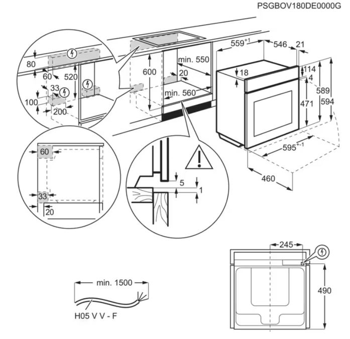 ELECTROLUX KOAAS31WX 