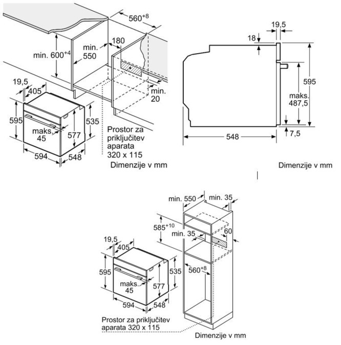 BOSCH HBG7741W1