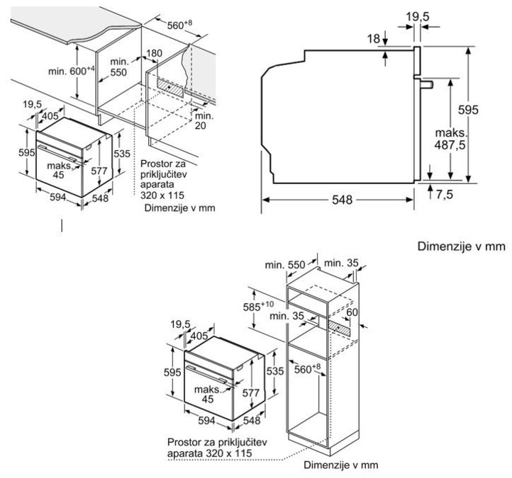 BOSCH HBG7341B1