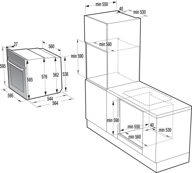 GORENJE BOS6737E06PWG
