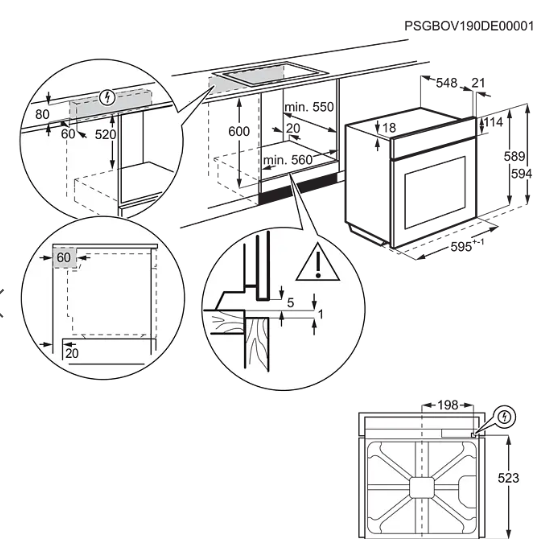 ELECTROLUX LOC9P3XZ