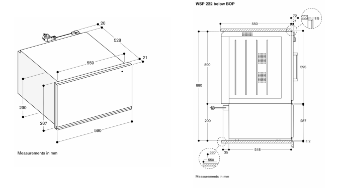 GAGGENAU WSP222132