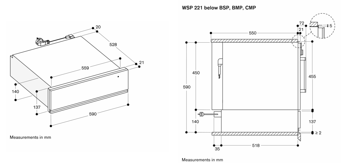 GAGGENAU WSP221102