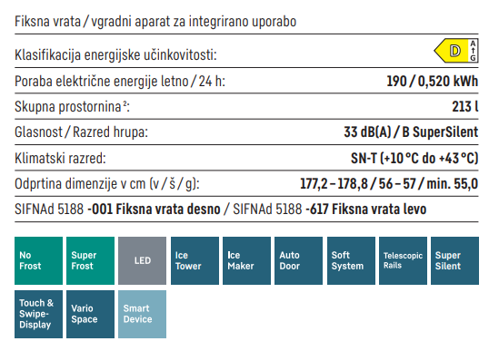 LIEBHERR SIFNAd 5188